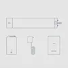 기존 Aqara B1 스마트 커튼 컨트롤러 모터 무선 타이밍 원격 제어 Mi home HomeKit APP 용 스마트 홈 커튼 모터 6