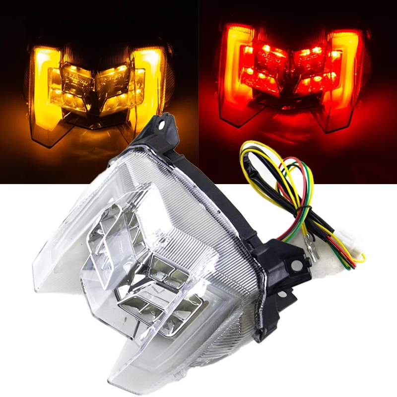 Lampu Belakang Motor LED Taillight Lampu Sein Belakang Lampu Indikator Sein Untuk Yamaha MT-09 MT09 MT 09 2017 2018 2019 2020