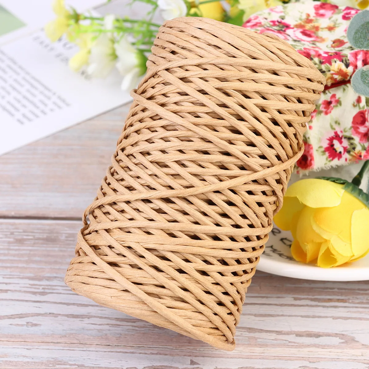 

Wire Rope Flower Binding Decoration DIY Gift Wrapping Gardening Ribbon Twine Packing