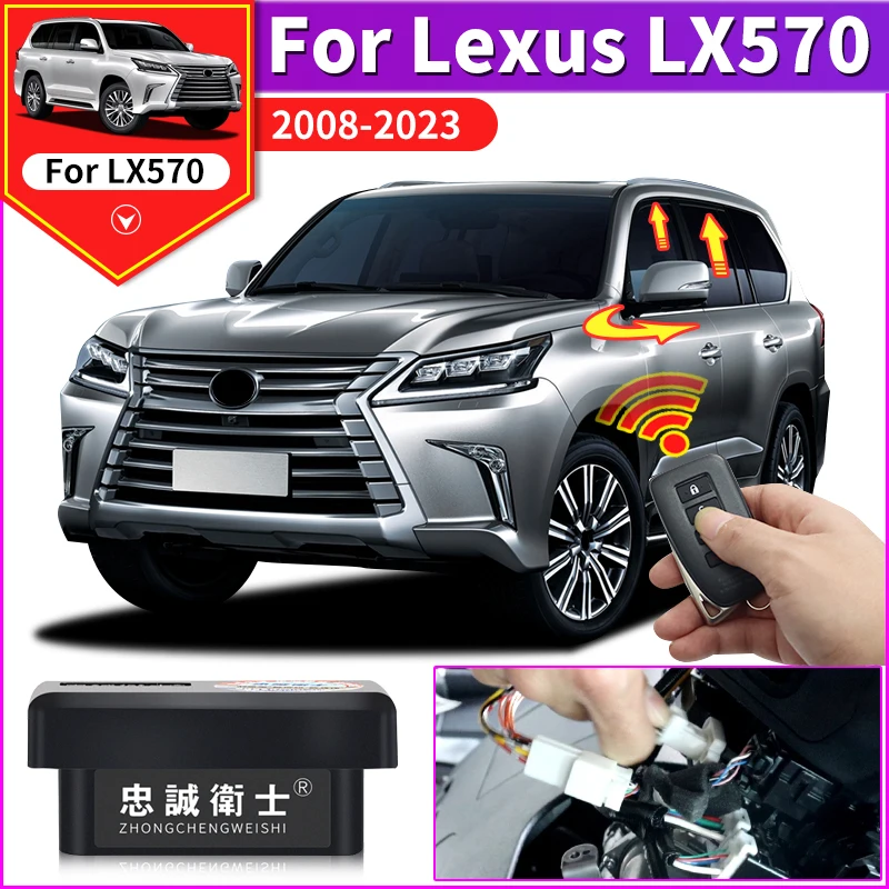 

OBD Lifting Window Module For Lexus LX 570 LX570 2008-2022 2021 Lock Car Window Automatic Closing + Mirror Folding Accessories