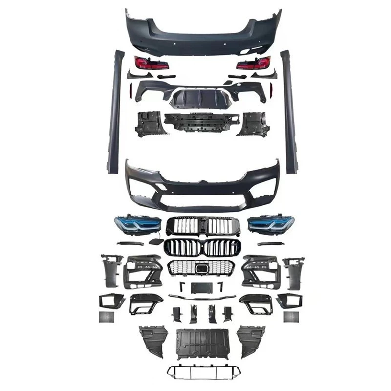 

Suitable for BMW 5 Series G30/G38 surround China Grid modified bumper old modified new 2018 modified 20 surrounded