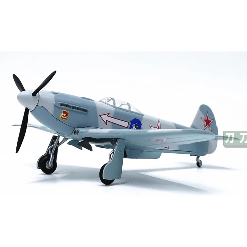 

1:72 Scale WW2 YAK-3 fighter finished aircraft simulation model Static decoration Souvenir gifts for adult boy