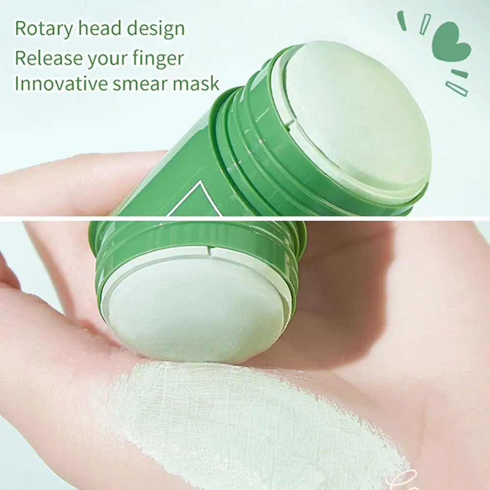 Green Tea Deep Cleansing Beauty Pore Cleaner For Face Purifying Clay Blackhead Remover Skin Care 40g M2k1