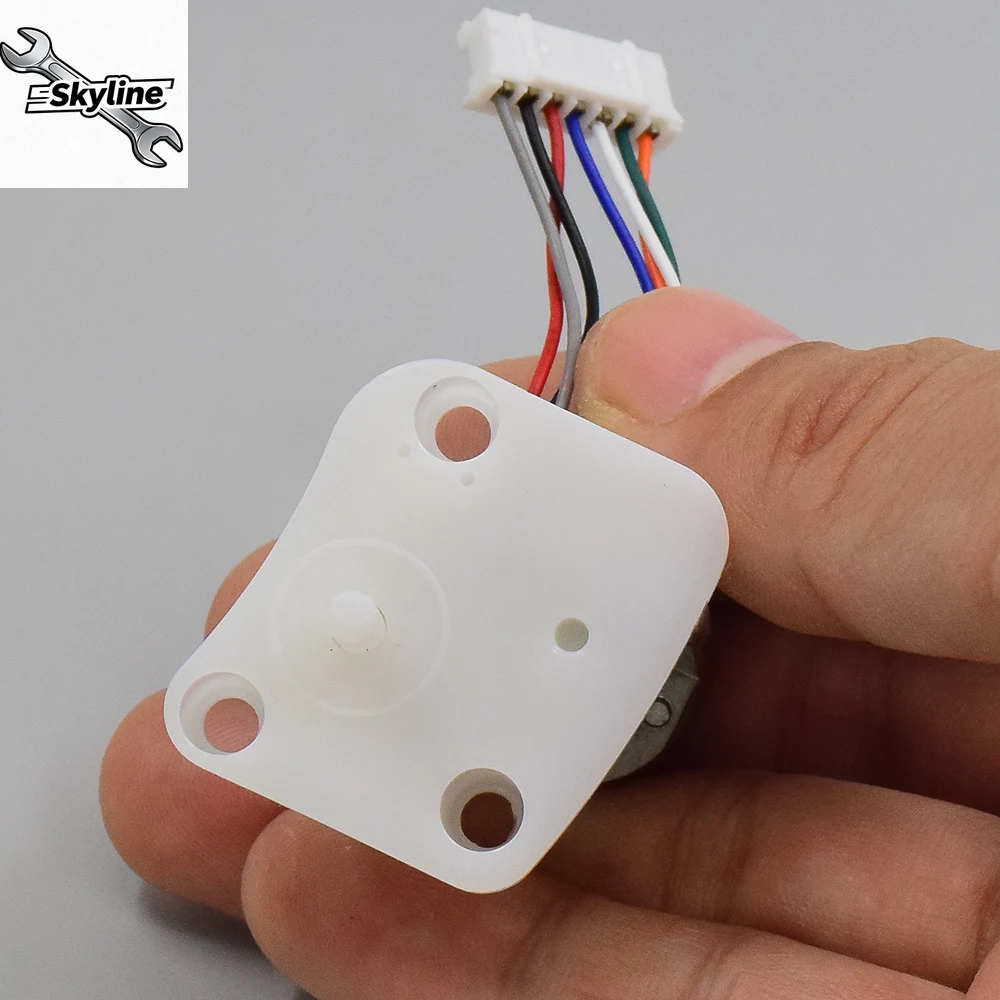 Precision miniature linear telescopic rod, two-phase four-wire 15mm stepper motor, push rod lift motor, with pre-position