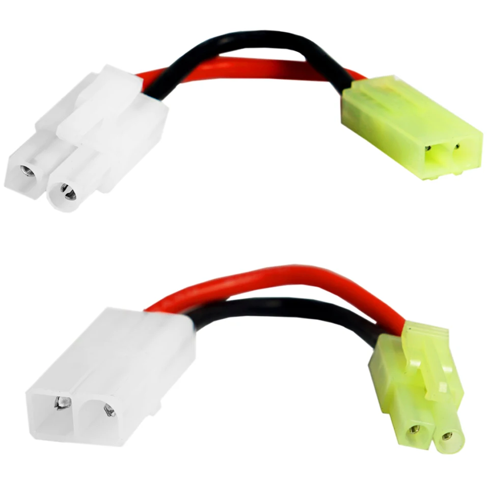 Connectique Adaptateur Convertisseur cosse Mini Tamiya Mâle vers cosse