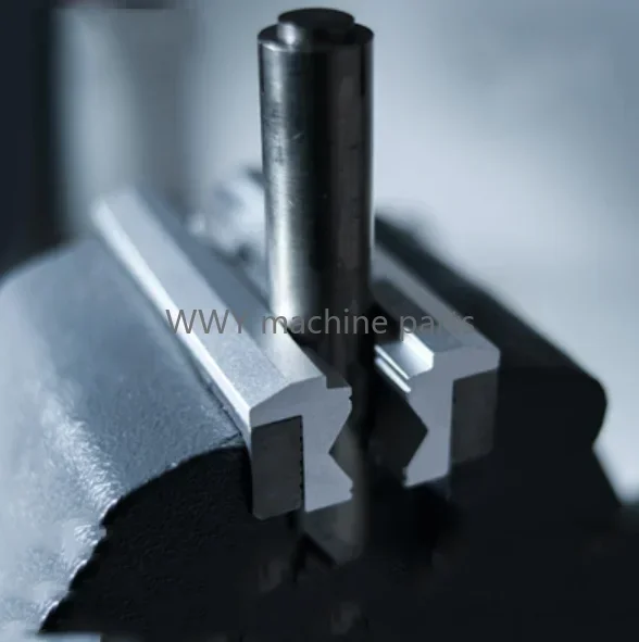 2PCS CNC Milling Steel Vise Hard Jaw Fixture V-Type Jaw Aluminum Alloy 4\