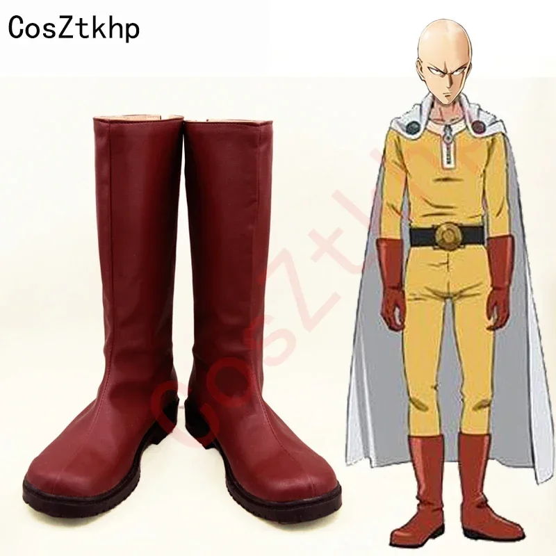 New one punch man one-punch man Saitama cosplay boots anime shoes custom made