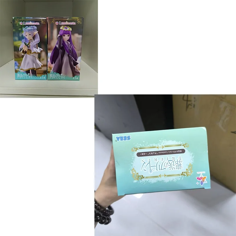 

Подлинная Luminasta Frieren:Beyond Journey's End Frieren Fern Flower Field Ver ПВХ Фигурка Модель Аниме В наличии Игрушка Оригинальный Подарок