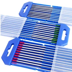 Eletrodos de tungstênio de soldagem TIG, lanthanated, mistura de terras raras, eletrodos de zircônia, WL15, WES, WC20, WP, WY20, WT20, WZ8, WL20, 2%