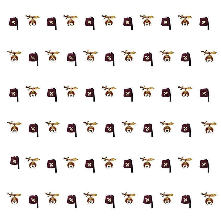 

Фон для фотосессий Shriner Step and Repeat, высококачественная компьютерная печать, принадлежности для вечеринок, фон для фотостудии