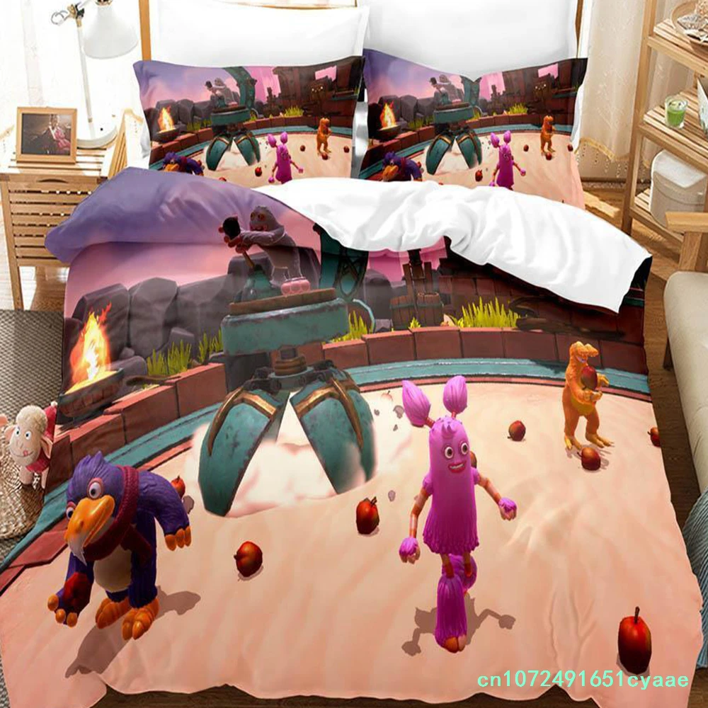 Game My Singing Monsters Bedding Set Single Twin Full Queen King Size Bed Set Adult Kid Bedroom Duvet Cover Sets Home Textiles 2