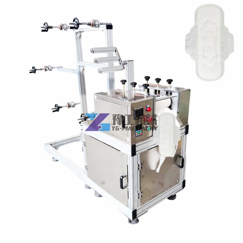 Manufacture China Low Cost Ultrasonic Sanitary Napkin Pad Making Machine for Napkin Producing