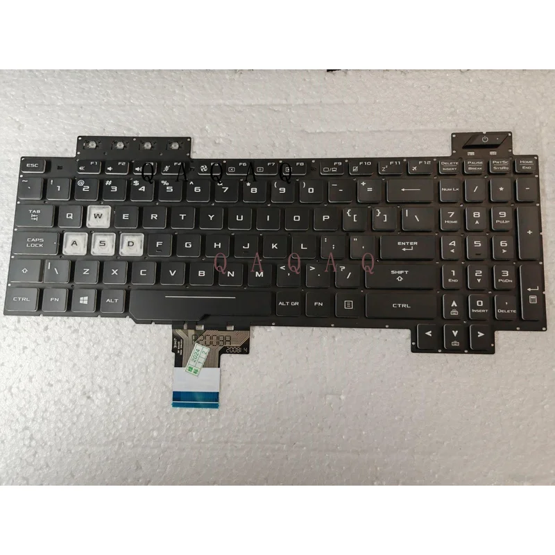 

QA FOR Asus TUF Gaming FX505 FX505GD FX505GE FX505GM FX86 Keyboard US RGB Backlit