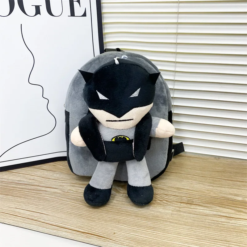 สไตล์ใหม่เด็กอนุบาลเด็กทารกการ์ตูนเด็กกระเป๋านักเรียน Hero Plush ของเล่นขนมขบเคี้ยวกระเป๋าเป้สะพายหลังขนาดเล็กของขวัญวันเกิดคริสต์มาสของขวัญ