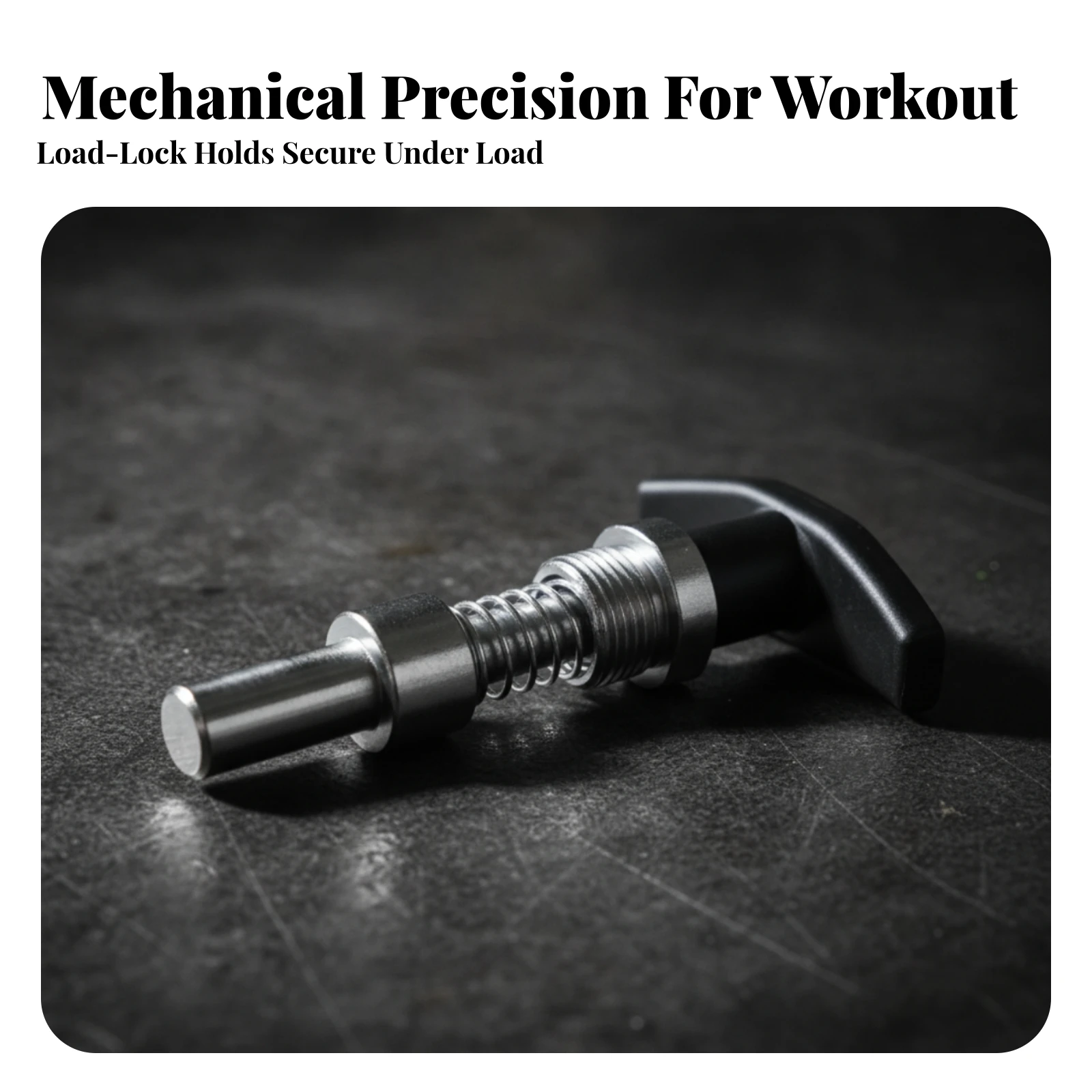 Elastic Locking Pin with T-Handle Heavy-Duty Spring Plunger with T-Handle M20 Index Plunger Sturdy Fastener Lightweight