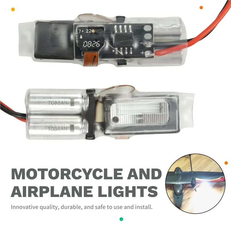 [NEW!A25P】 Xenon Night Strobe Flash Light Voltage For RC Multicopter Accessories 5V Automatic Power Input