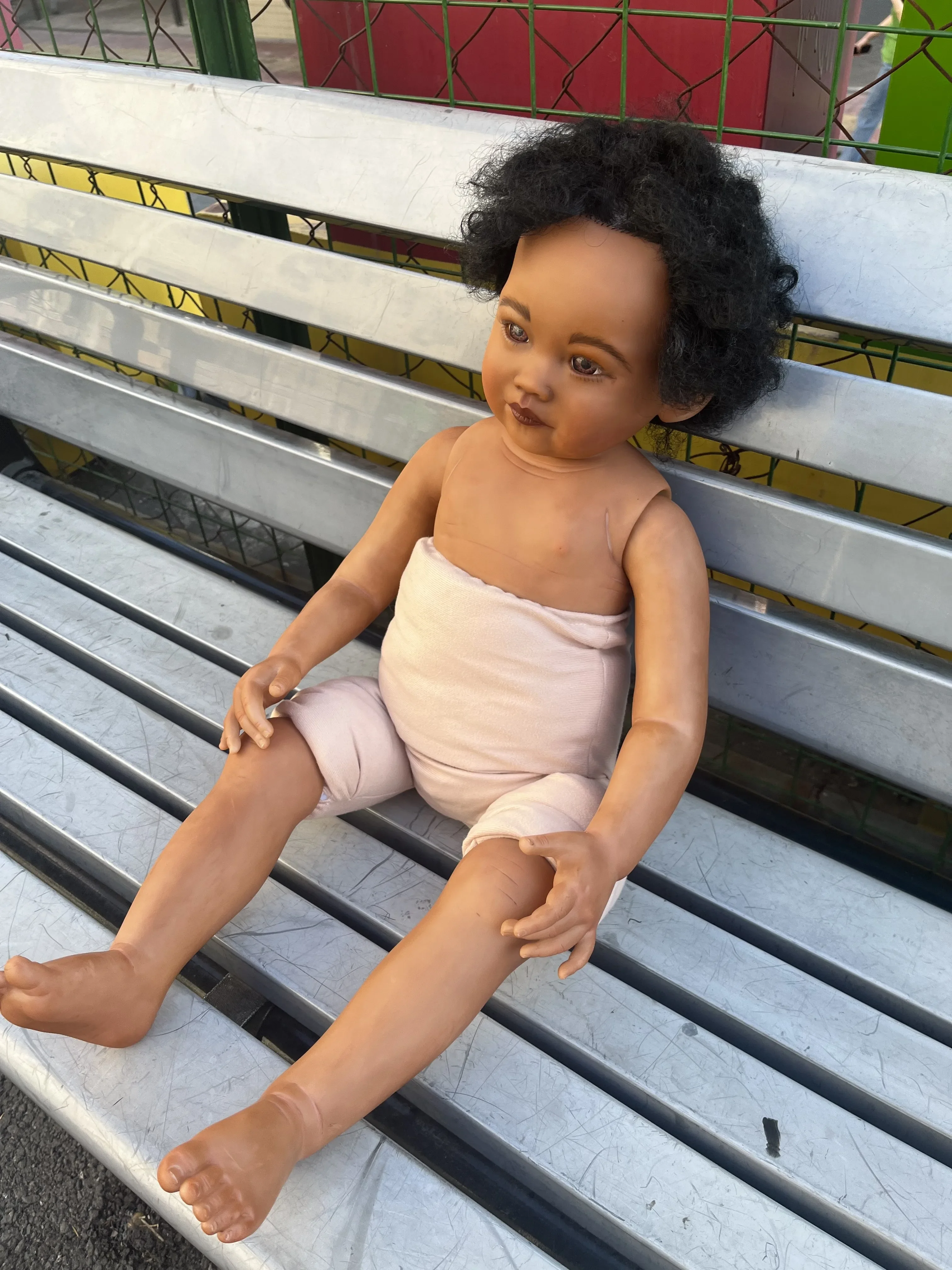 DLS Customized Limited Supply 32inch Reborn Baby Meili With Hand-Rooted Hair Painted Kit Un/assebled Kit New Year Gift