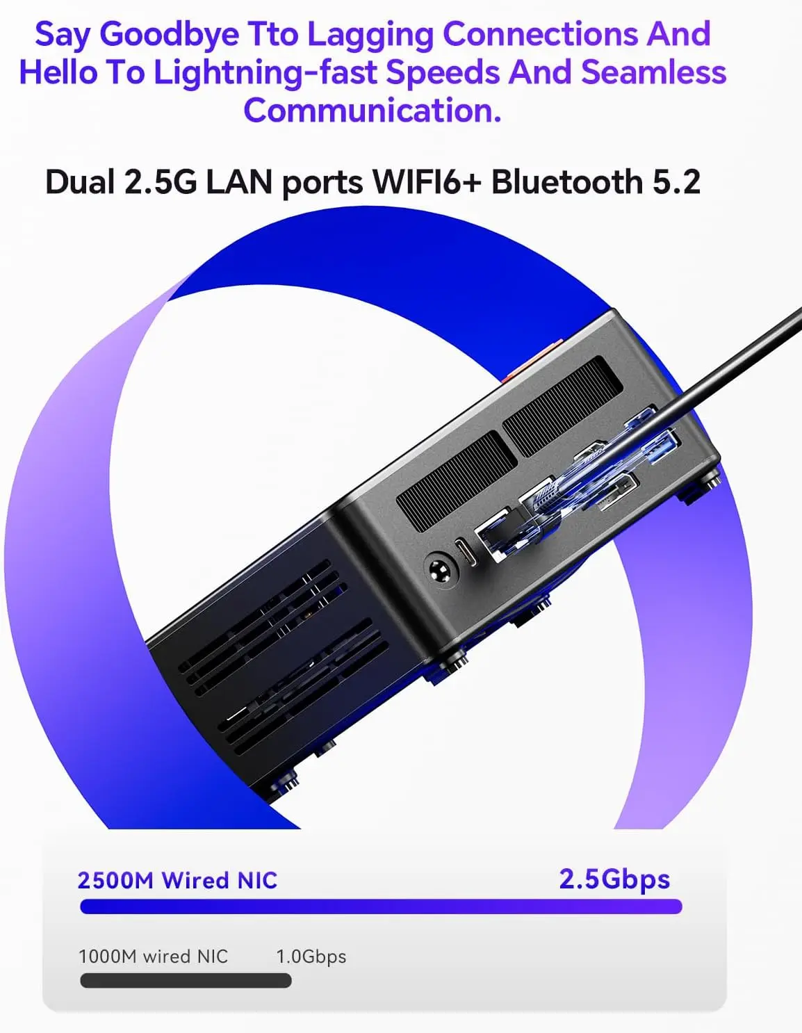 AOOSATR GEM12 MAX Mini PC AMD Ryzen 7 8745HS Radeon 780M OCuLink e Dual USB4 DDR5 5600MHz Mini Computador para Window 11