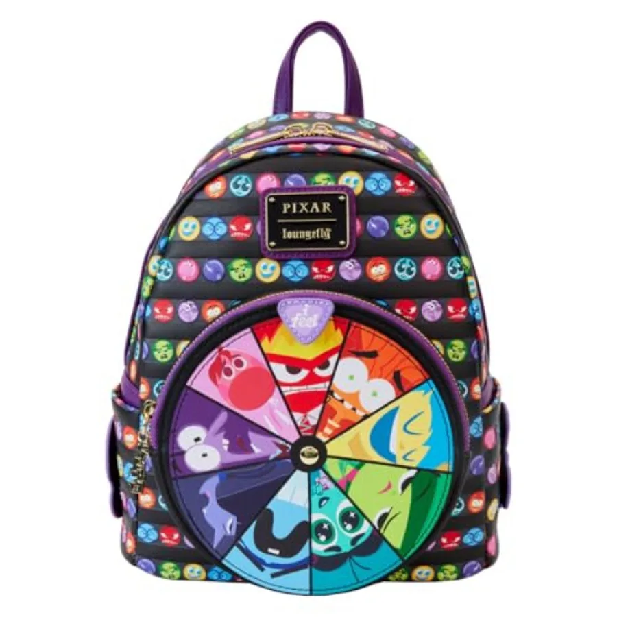 

Pixar Inside Out 2 Core Memories Spinning Wheel Mini Backpack