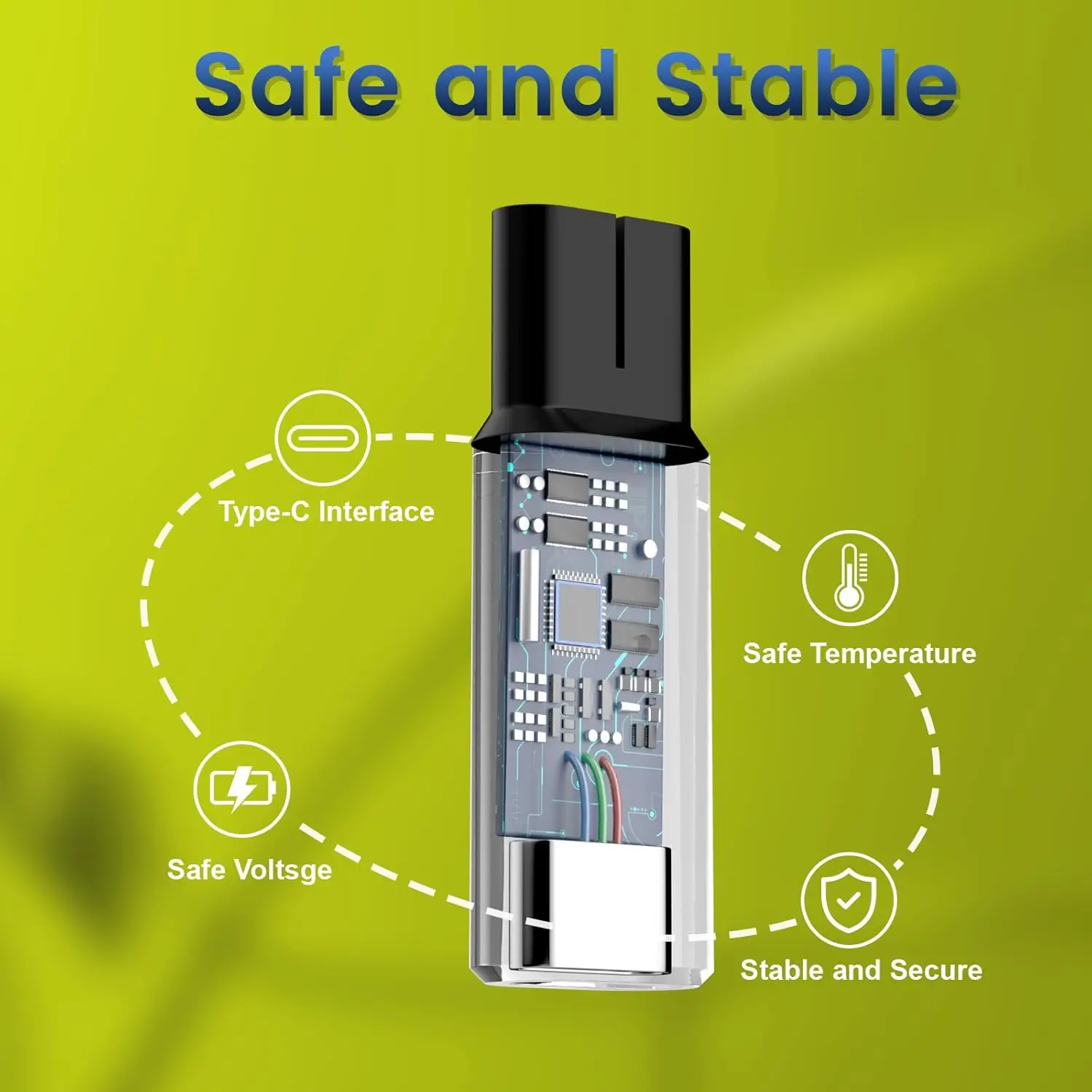 LISI 5V Type-C Shaver Adapter Charging Converter for Philips One Blade QP2724 QP2834 QP4530 QP1924 QP1324 Electric Shaver