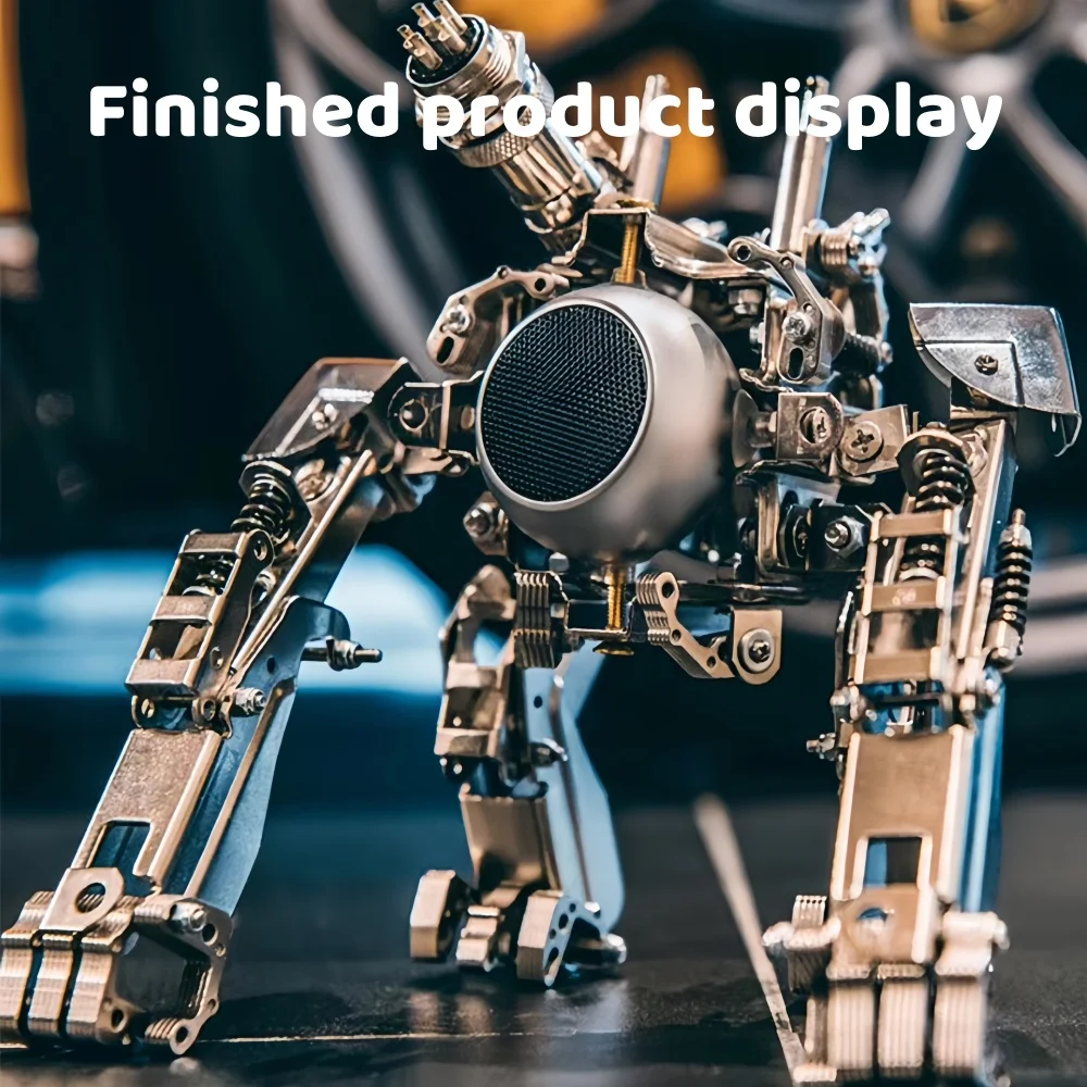 320PCS Aap metalen mecha 3D montage puzzel model speelgoed verjaardag beeldje praktisch ornament cadeau