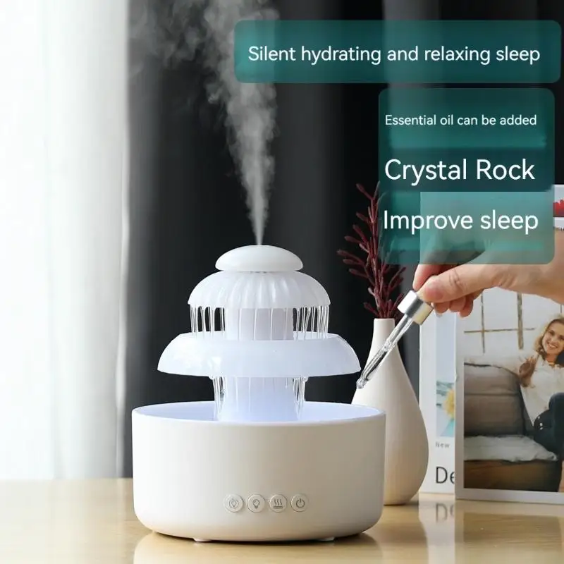 Humidificador Mini humidificador Difusor esencial aceite Humidificador dormitorio lindo N58D