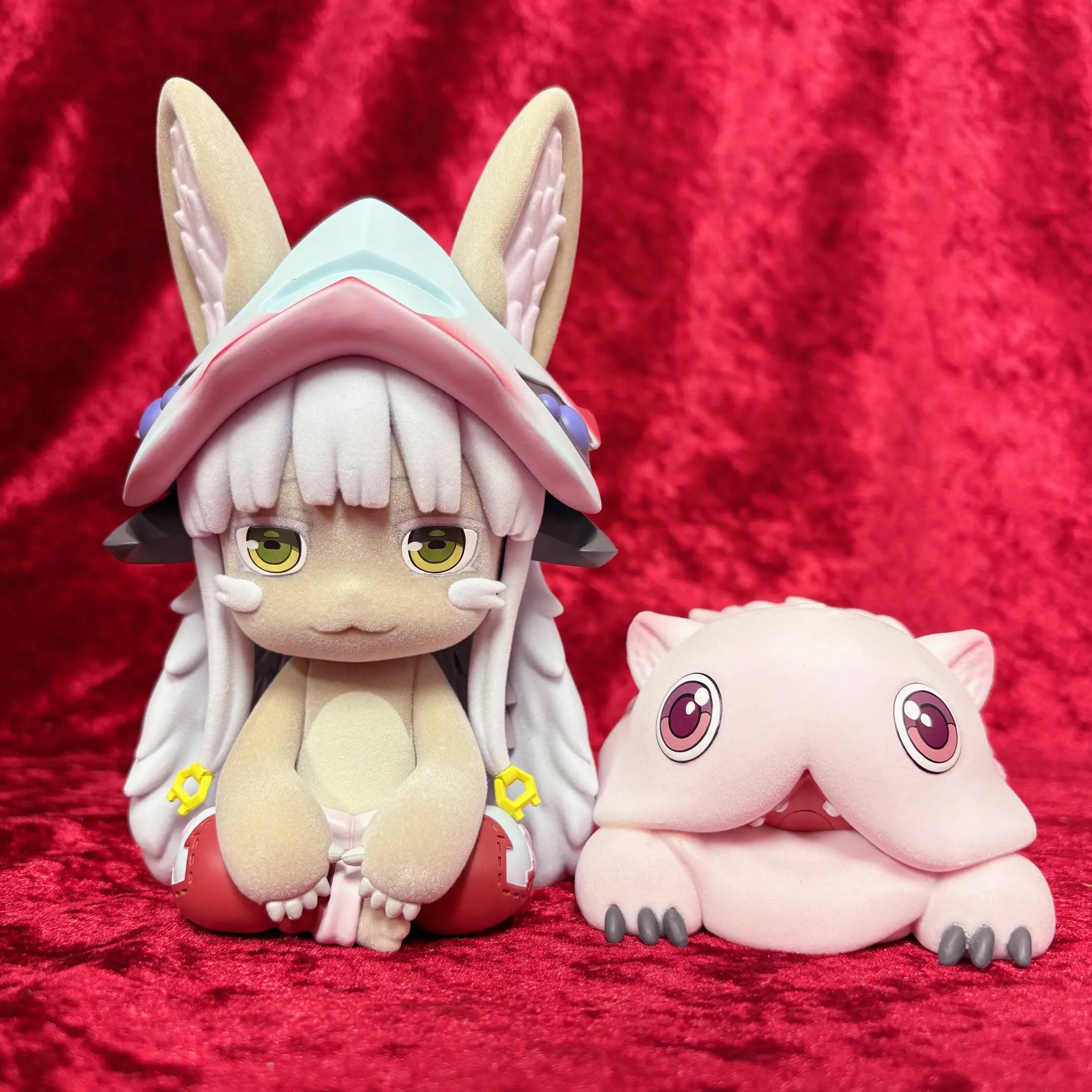 

Оригинальные фигурки BANPRESTO BIG Fluffy Puffy Made in Abyss Nanachi Mitty, коллекция моделей, игрушки, праздничные подарки