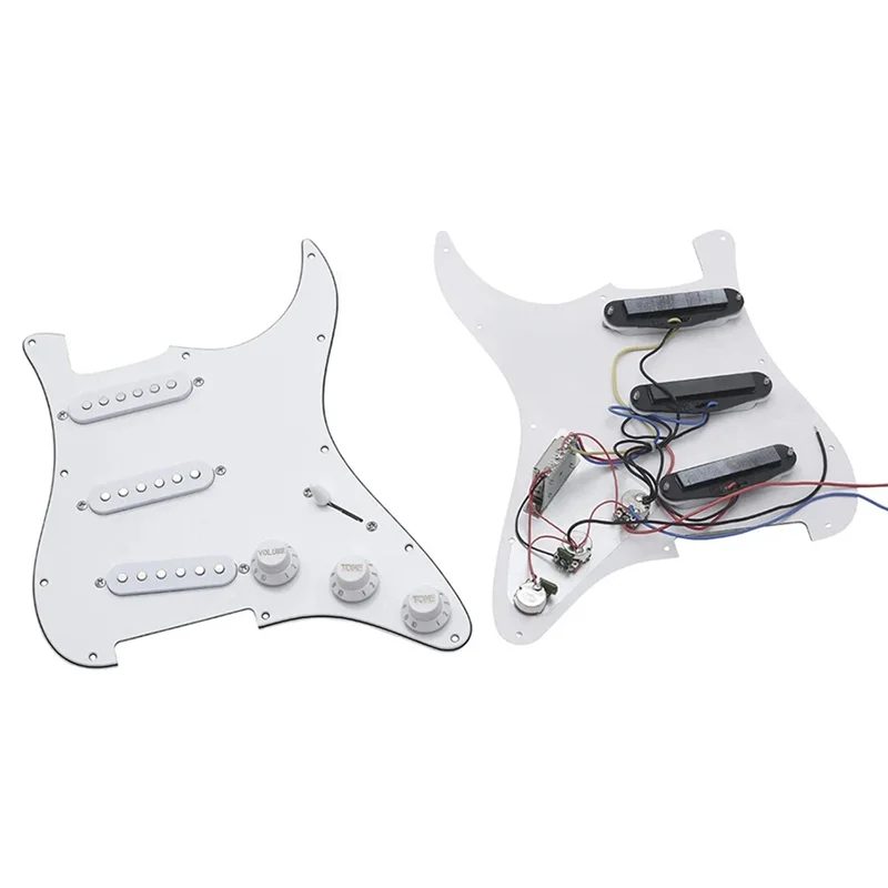 

AA88 2Pcs White Electric Guitar Accessories For ST Three Single Electric Guitar Guitar Panel Electric Guitar Cover Plate