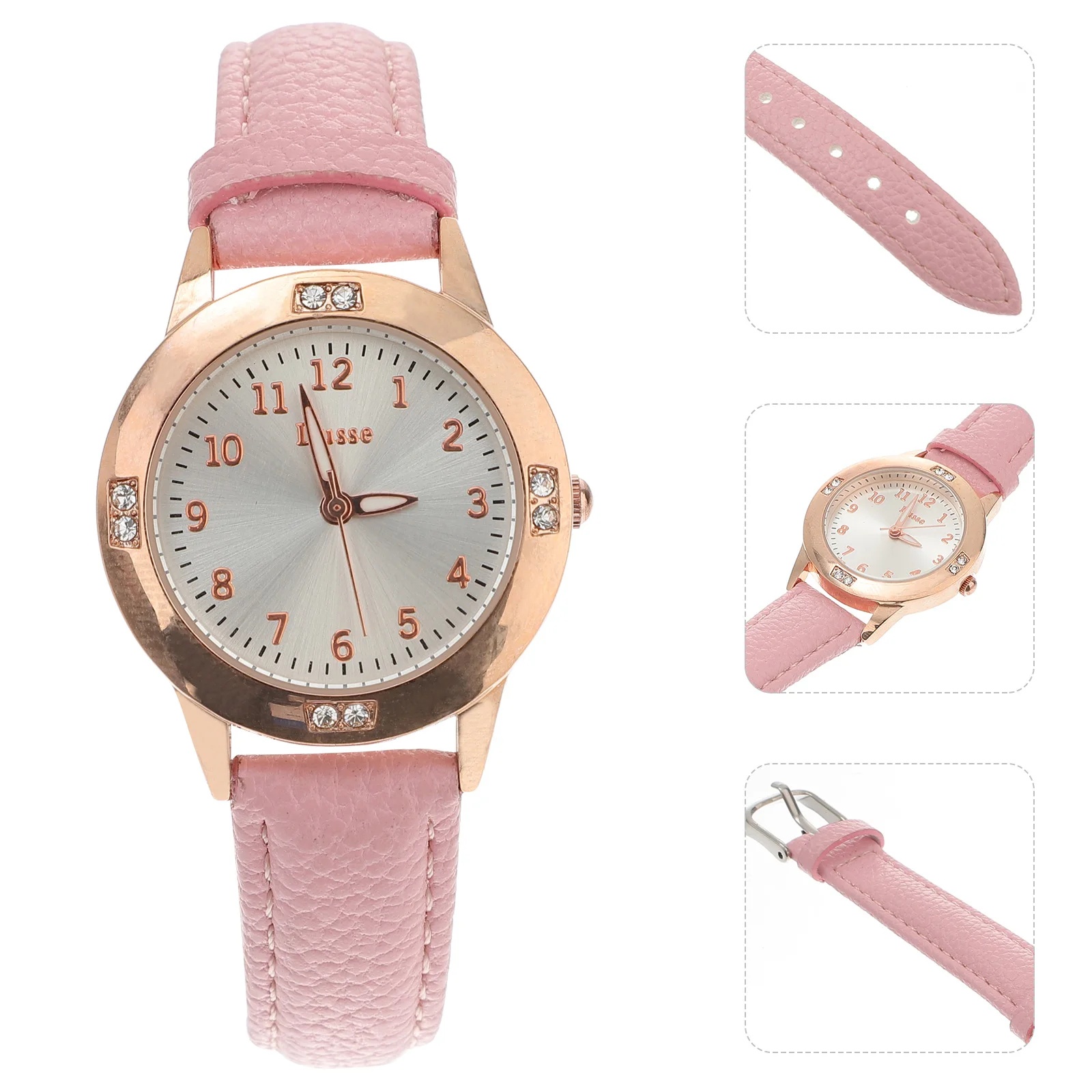 Orologio da polso da donna impermeabile resistente al polso intelligente per orologi regolabili al quarzo da donna