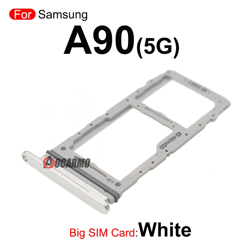 Sim Card For Samsung Galaxy A90 5G Sim Tray MicroSD Holder Nano Slot Replacement Part