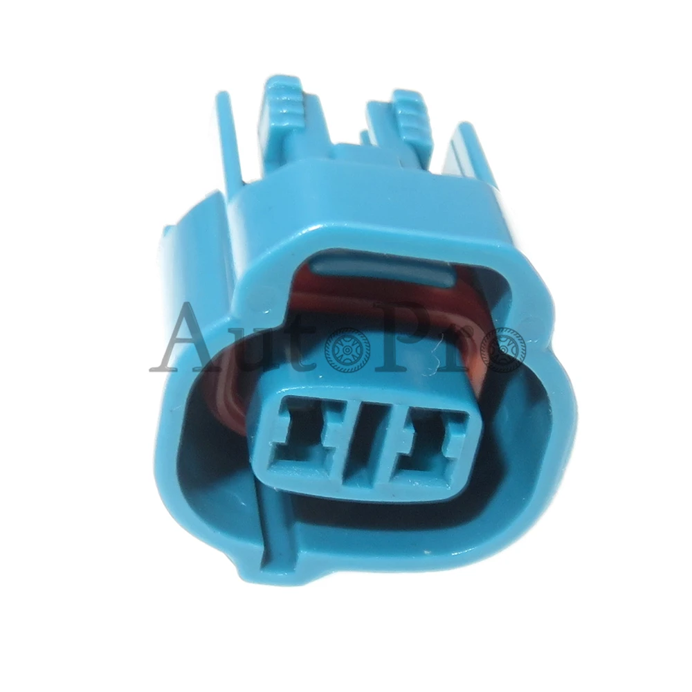 1 Set 2 Hole 6189-0031 AC Assembly Blue Auto Plastic Housing Plug For Toyota Car Canister Solenoid Valve Cable Harness Socket