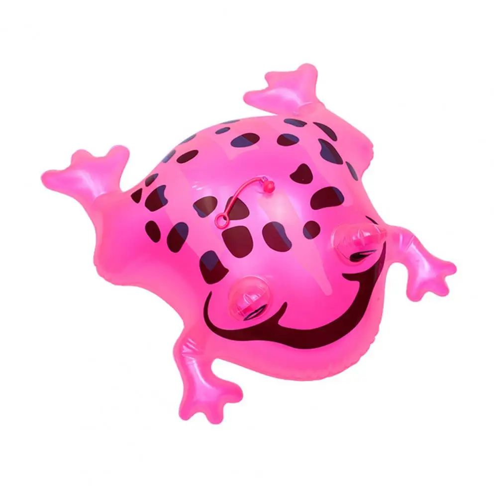 Wholesale & Dropshipping ！Cute Hilarious Frog Balloon Airtight Colorful Flashing Inflatable Toy Fun Lovely Frog Balloon