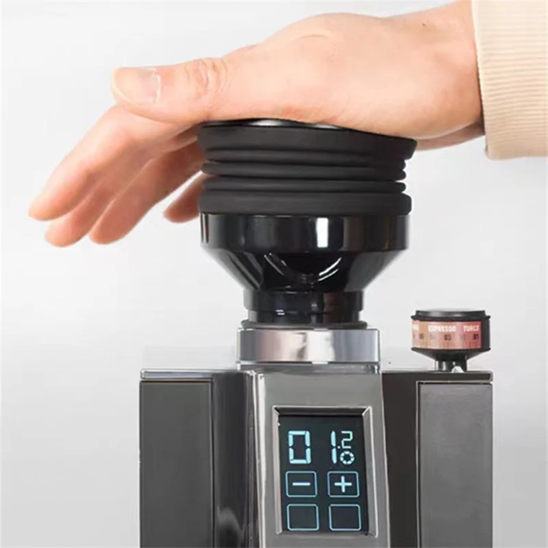 Molinillo de café con tolva de dosis única, amoladora de café, compatible con modelos