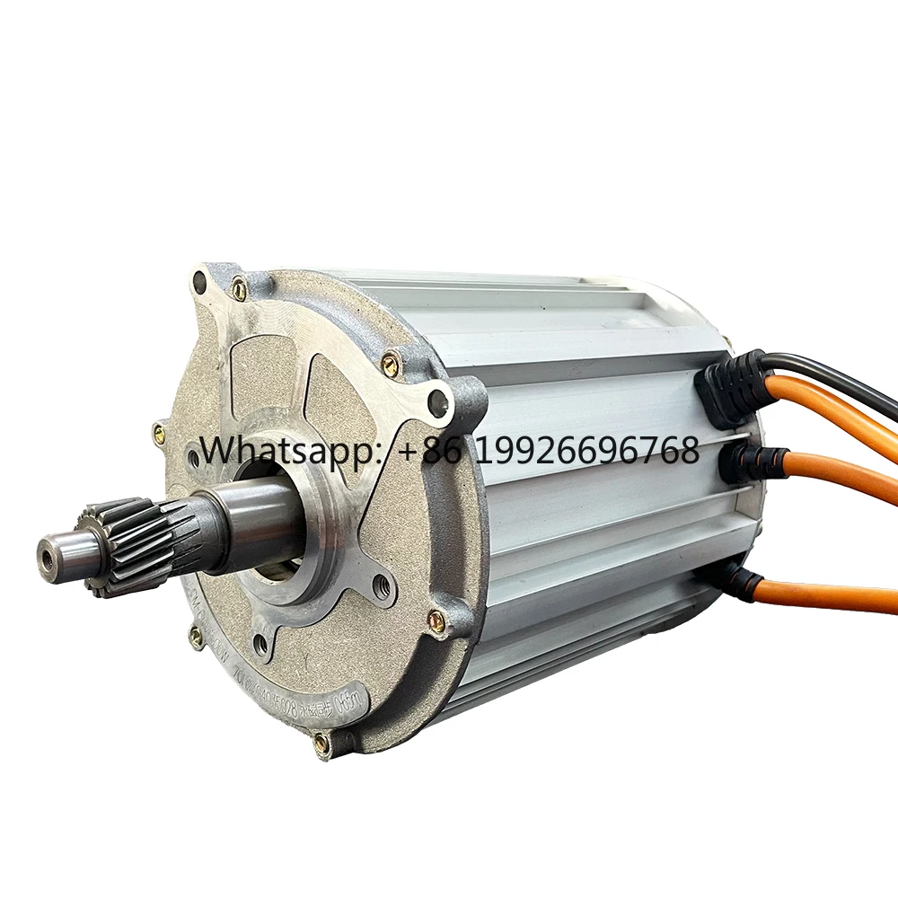 128 Series Permanent Magnet Synchronous Low Speed Electric Transport Vehicles 60V 2000W Motor