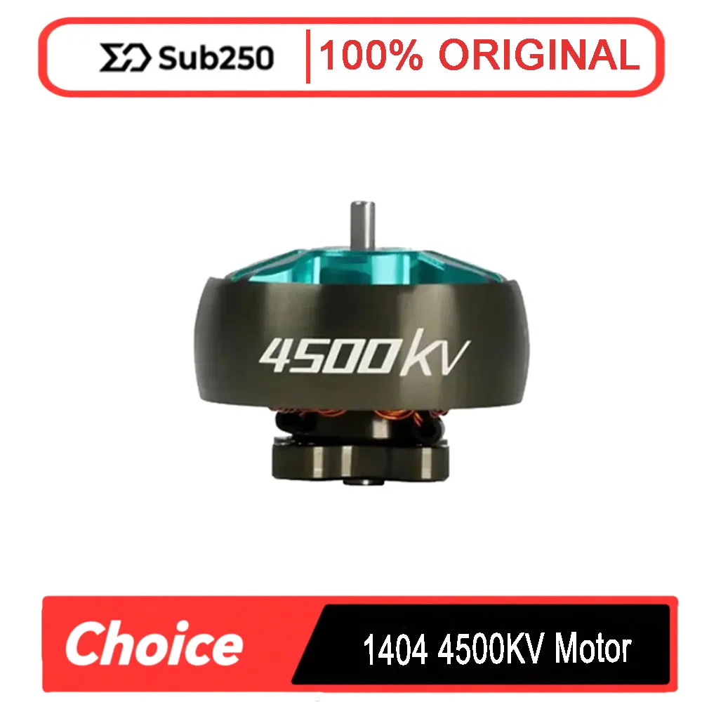 

New Sub250 1404 4500KV Motor for 2.5 / 3 inches Mini Whoops and 3 inches Freestyle FPV Drone
