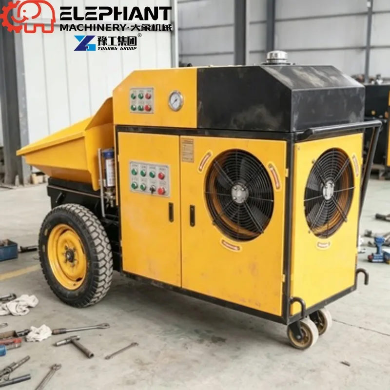 Concrete Pump Stationary High Pressure Concrete Delivery Pump For Large Building Project Infrastructure Construction