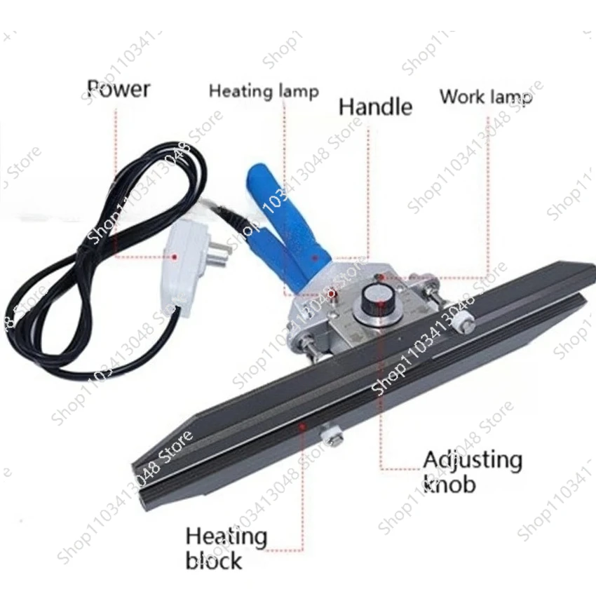 Length Sealer Pliers For Foil Bag Handheld Heat Sealing Machine Electric Impulse Sealer Professional Sealing Machine 20/30/40cm