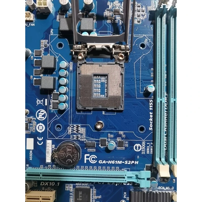 Used H61M-S2PH Micro ATX Motherboard LGA 1155 Support 2nd 3rd Gen Intel Core CPU DDR3 RAM 95% New Mainboard for GIGABYTE