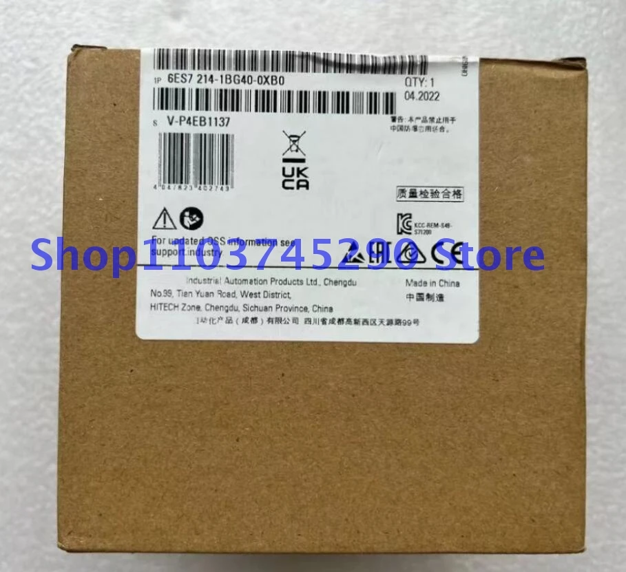 1PCS New Brand 6ES7 214-1BG40-0XB0 6ES7214-1BG40-0XB0 6ES72141BG400XB0 In Box Original