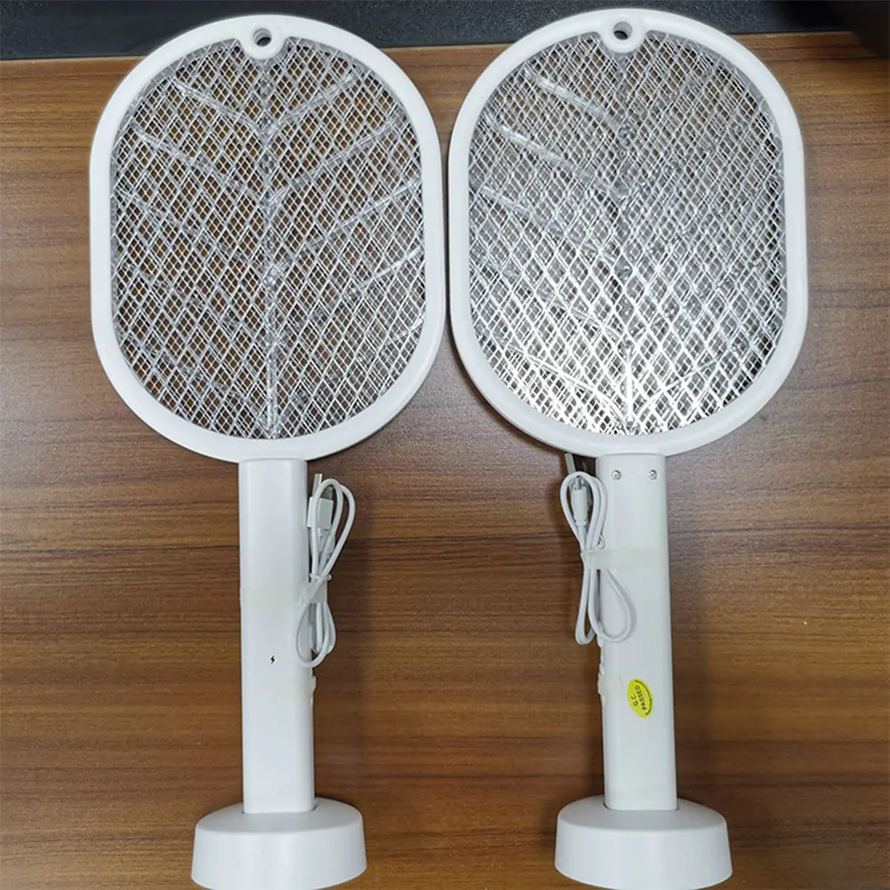 قاتل البعوض الكهربائي القابل للطي ، USB قابل لإعادة الشحن ، منشه الحشرات والطيران المحمول ، فخ المضرب ، مبيد الحشرات للمنزل والخارج