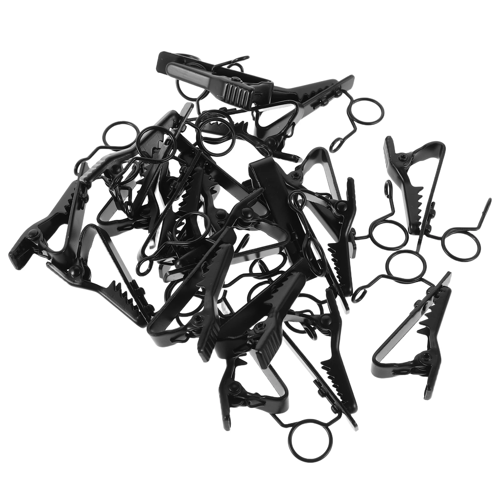 

20 Pcs Lavalier Microphone Clip Replacement Lapel Clips Metal Accessories Wire Clamp