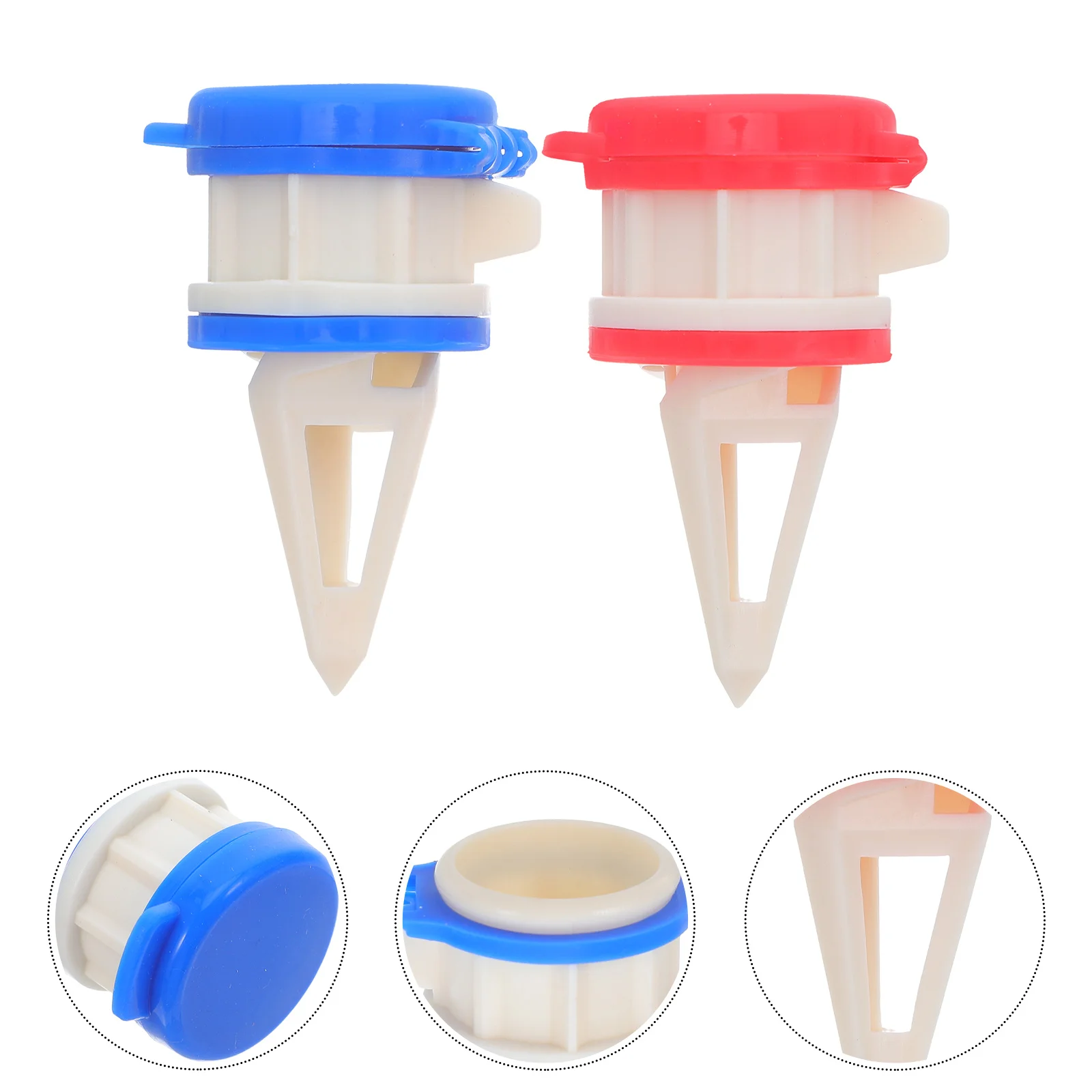 

2pcs Box Drinks Diverter For Fridge Milk Beverage Extension Mouth Kitchen Gadget Liquid Drink Divider Home Supply