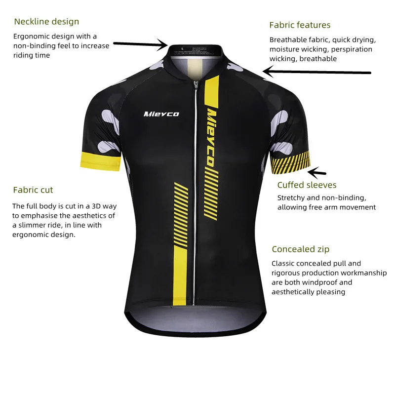 Red  White International Men Cycles Jersey New American Sport Dirt Outdoor Bike Uniform Short Sleeve Pro Team Bicycle Clothes image 3
