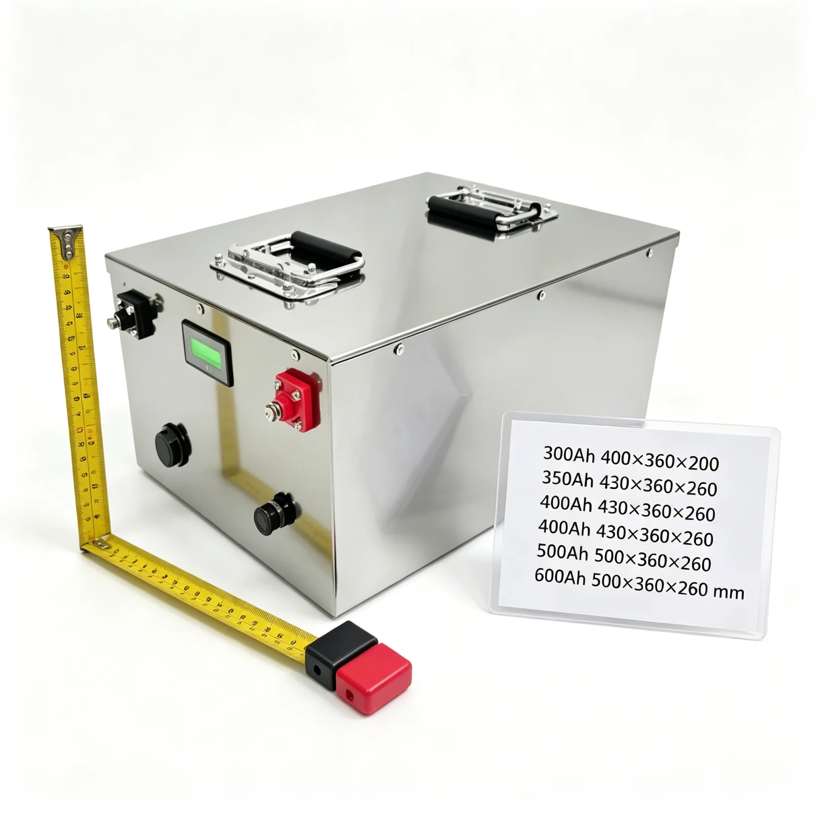 36V 300Ah  400Ah 500Ah LiFePO4 Battery for Trolling Motor Saltwater Freshwater Boat Lithium Iron Phosphate