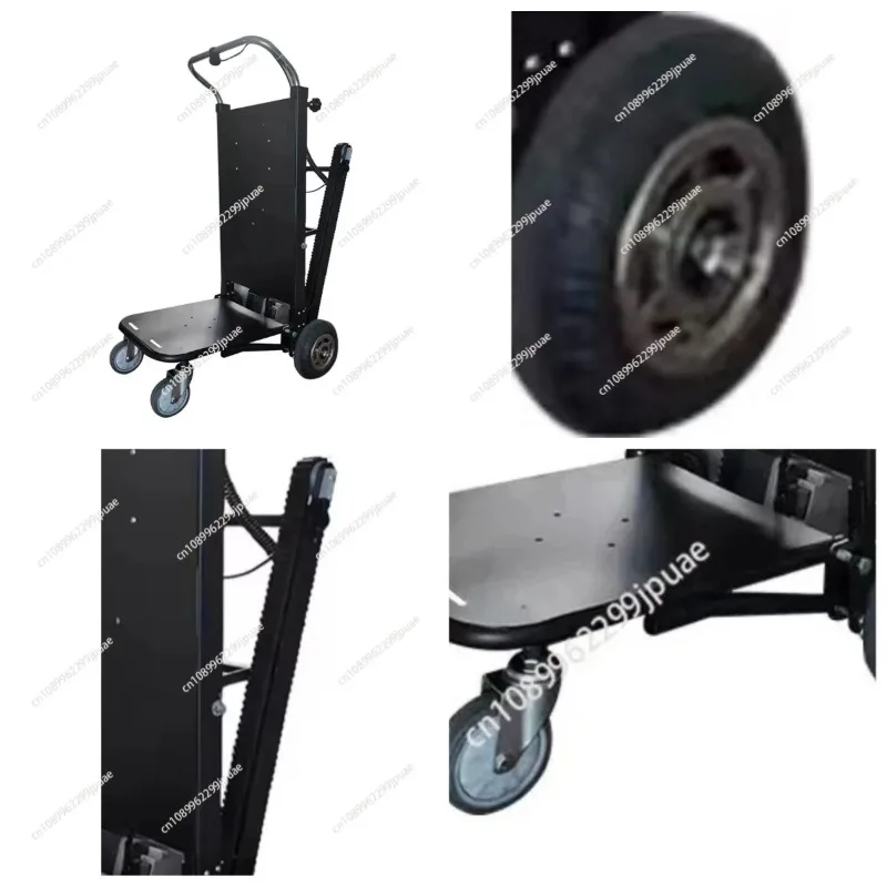 Rechargeable Electric Stair Climber Cart High Capacity Heavy Load Goods Moving Tool Portable Climbing Transport Handcart