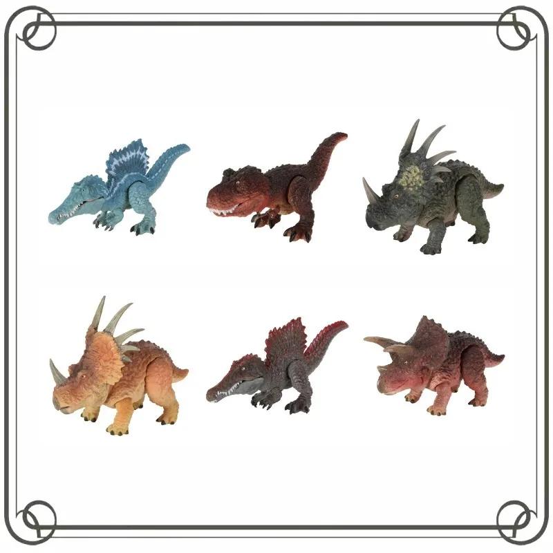 

Dinosauria Spinosaurus Tyrannosaurus Gashapon Ancient Creatures Modeling Ornament Children's Day Gifts Action Figure Model Toys