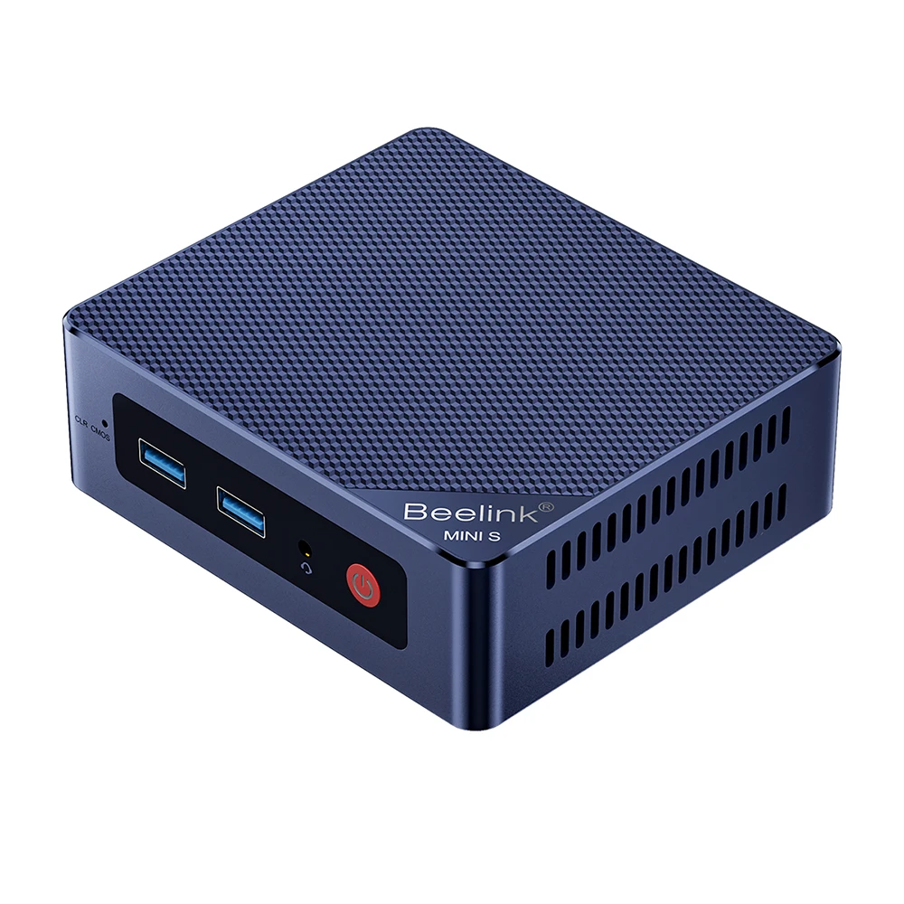 New Beelink Mini S12 the 12 Gen. Mini PC  Processor Alder Lake N95 Compact Size Pocket Computer 8Gb DDR4 256Gb PCIe SSD