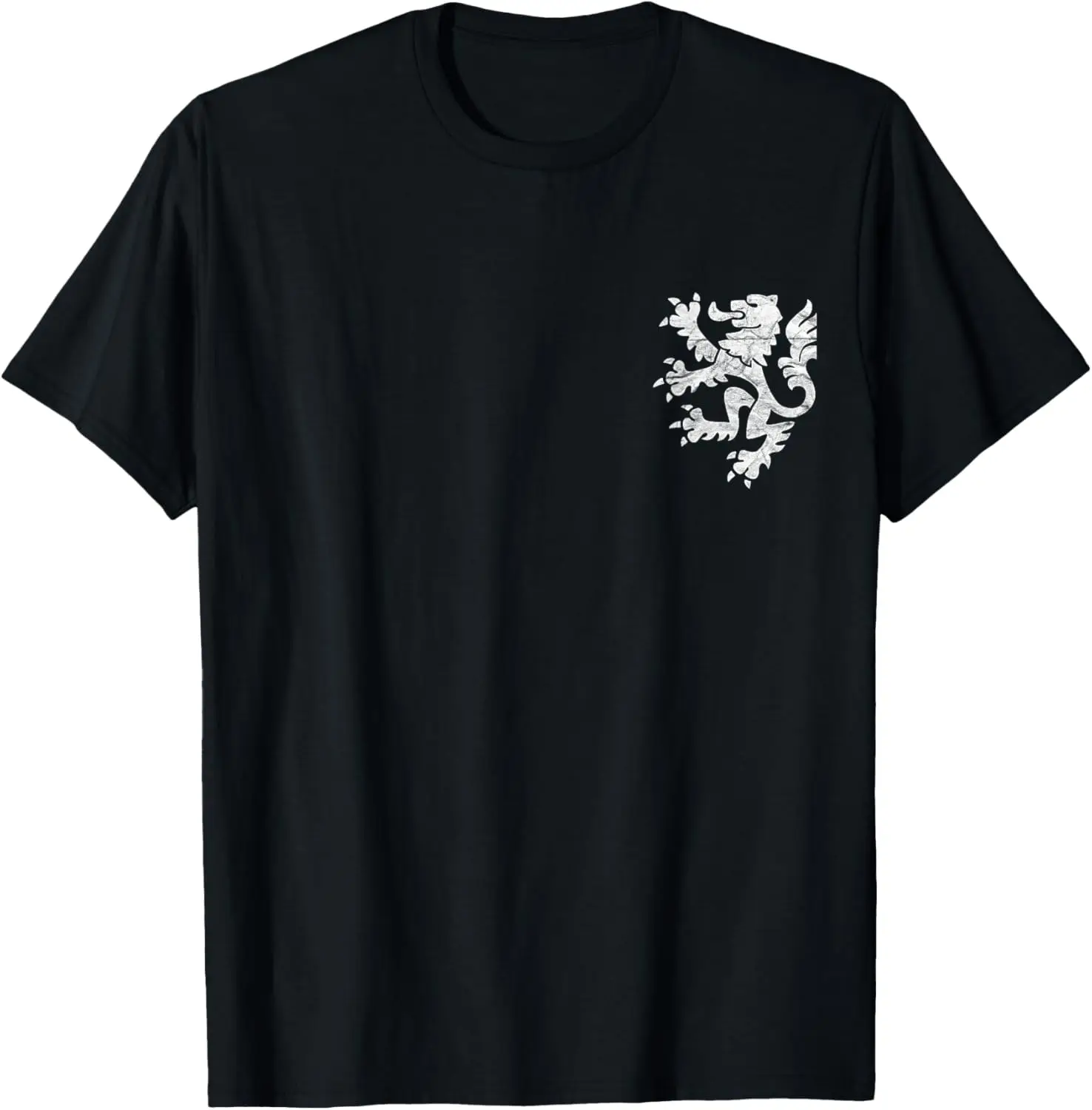 

Holland Lion T Shirt Retro Style Team Logo Tshirt T-Shirt