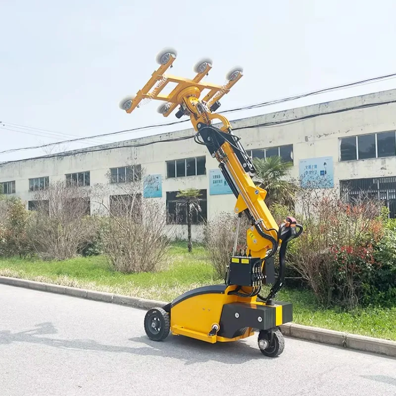 جديد الصين 600 كجم 800 كجم 1000 كجم كوب شفط زجاجي مناور زجاج كهربائي تركيب روبوت للتحكم عن بعد #5