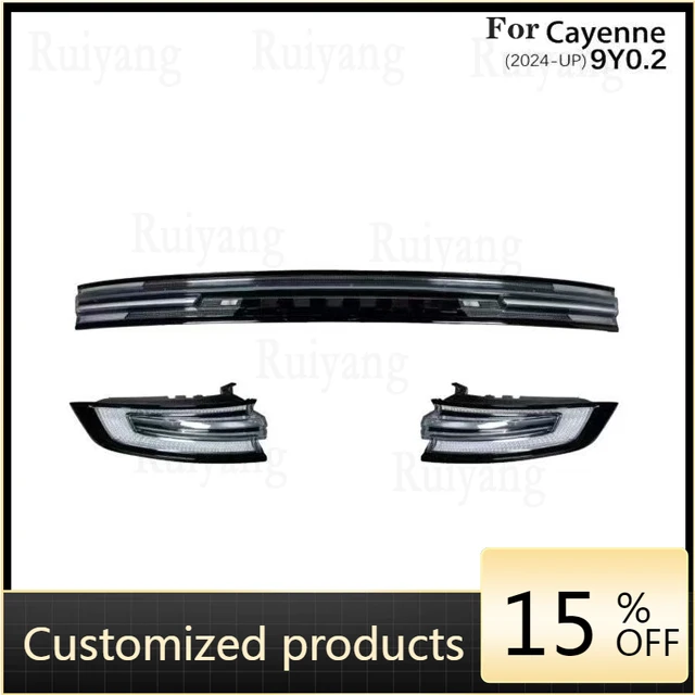 

Высокое качество и надежность для PorscheS Cayenne 2024-2025, улучшенные дымчатые черные задние фонари